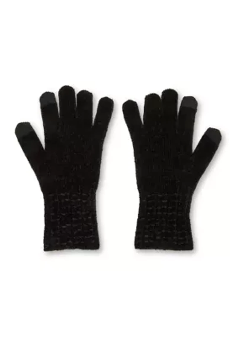 Dropstitch Chenille Gloves