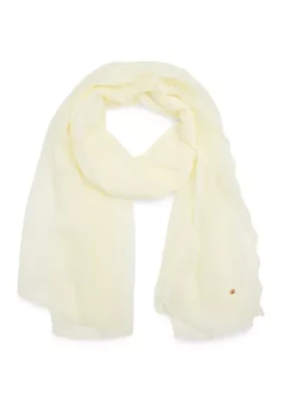 Lace Strip Oblong Wrap