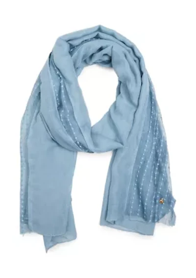 Lace Strip Oblong Wrap