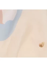 Boldly Brushed Floral Scarf