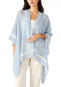 Pretty Pinstripe Ruana