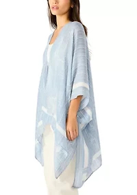 Pretty Pinstripe Ruana