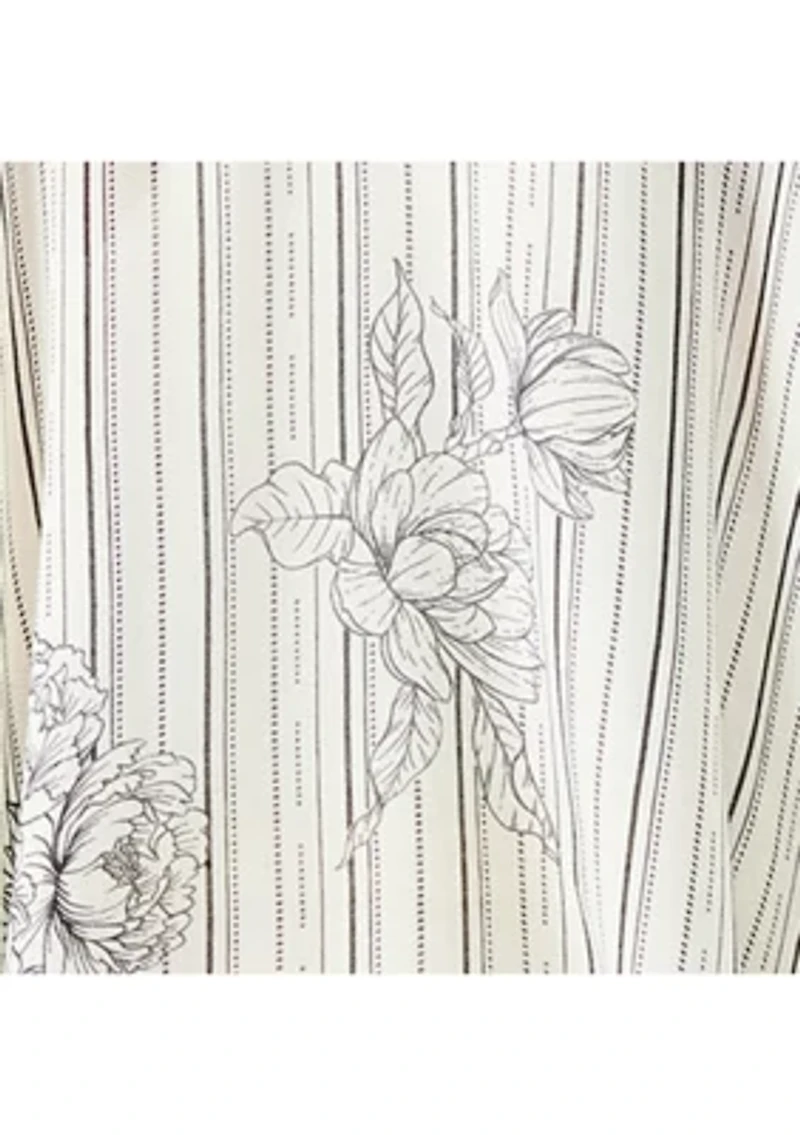 Pretty Pinstripe Ruana