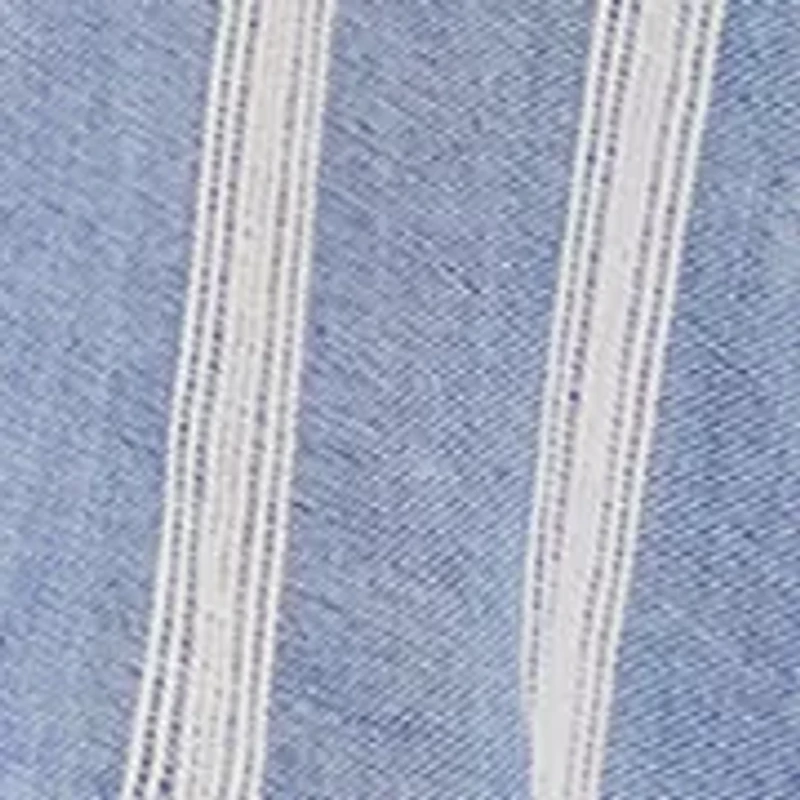 Striped Chambray Topper