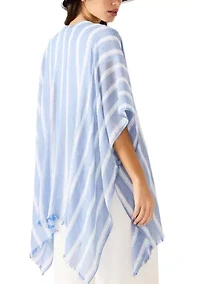 Striped Chambray Topper