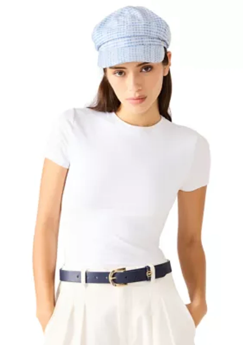 Picnic Striped Cabby Hat