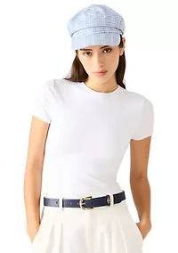 Picnic Striped Cabby Hat