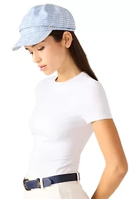 Picnic Striped Cabby Hat