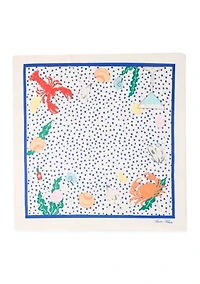 Seafood Tower Square Scarf