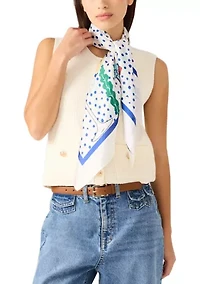 Seafood Tower Square Scarf