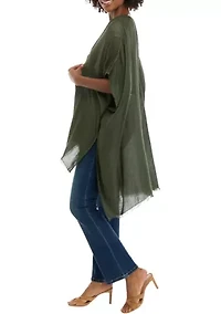 Fiji Mixed Weave Ruana