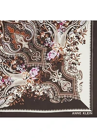 Mirror Paisley Square Scarf