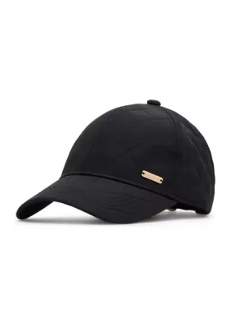 Sporty Quilted Baseball Cap
