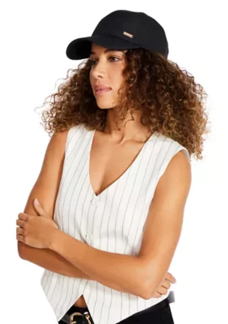 Sporty Quilted Baseball Cap