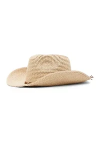 Tortoise Shell Western Hat