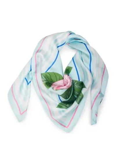 In Full Bloom Square Scarf