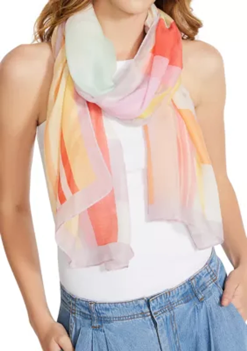 Stripes Variety Oblong Scarf