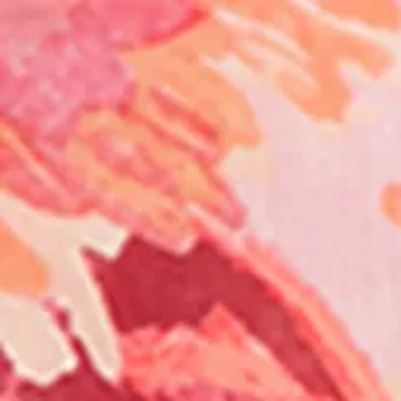 Abstract Blooms Oblong Scarf
