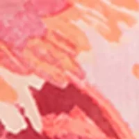 Abstract Blooms Oblong Scarf