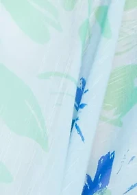 Women's Brushed Floral Ruana