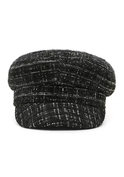 Posh Tweed Cabby Hat