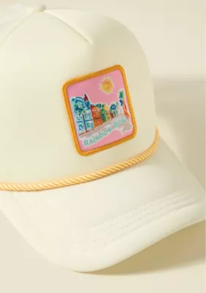 Sewing Down South x Crown & Ivy™ Rainbow Row Patch Trucker Hat