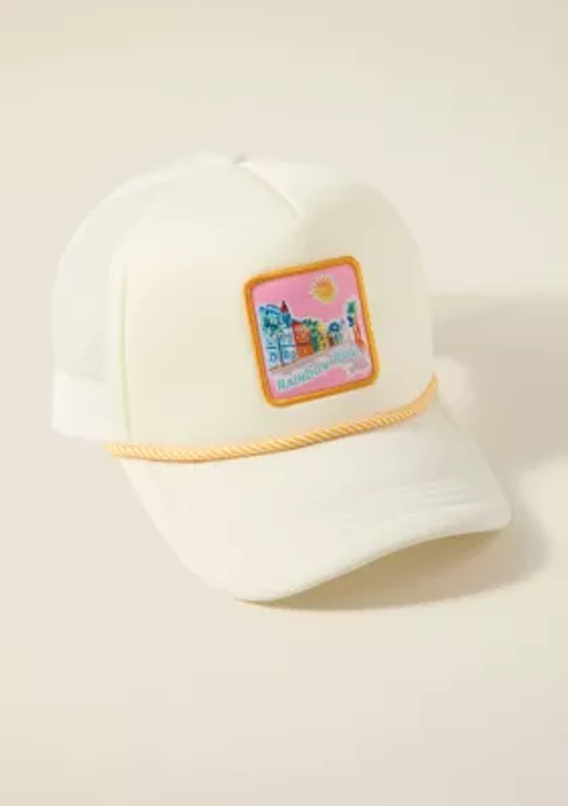 Sewing Down South x Crown & Ivy™ Rainbow Row Patch Trucker Hat