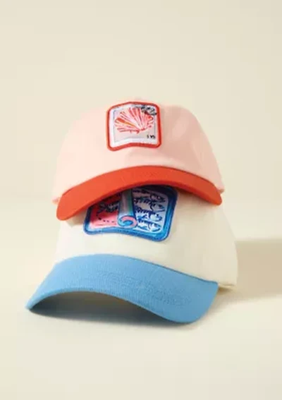Sewing Down South x Crown & Ivy™ Embroidered Shell Stamp Baseball Cap