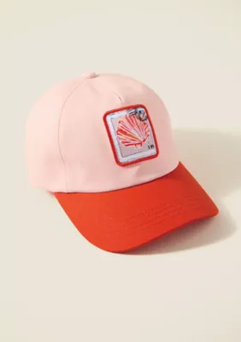 Sewing Down South x Crown & Ivy™ Embroidered Shell Stamp Baseball Cap