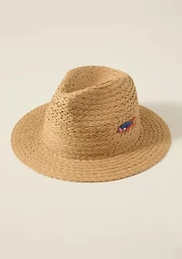 Sewing Down South x Crown & Ivy™ Beaded Fish Panama Hat