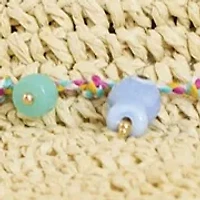 Sewing Down South x Crown & Ivy™ Straw Hat with Charms