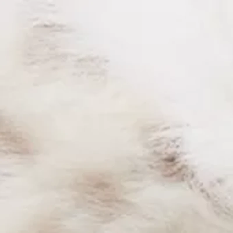 Women's Leopard Print Fur Clogs