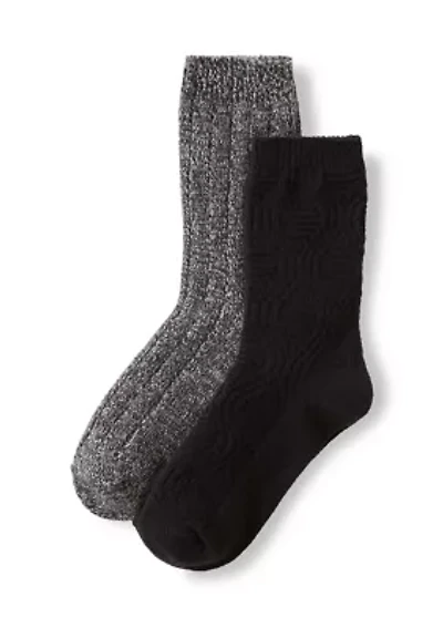Boot Texture Crew Socks Pack