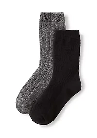 Boot Texture Crew Socks Pack