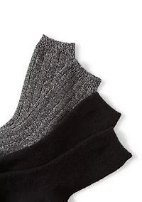 Boot Texture Crew Socks Pack