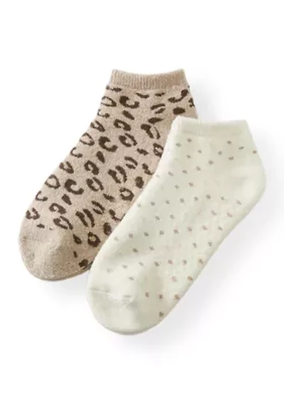 Printed Low Cut Socks Set