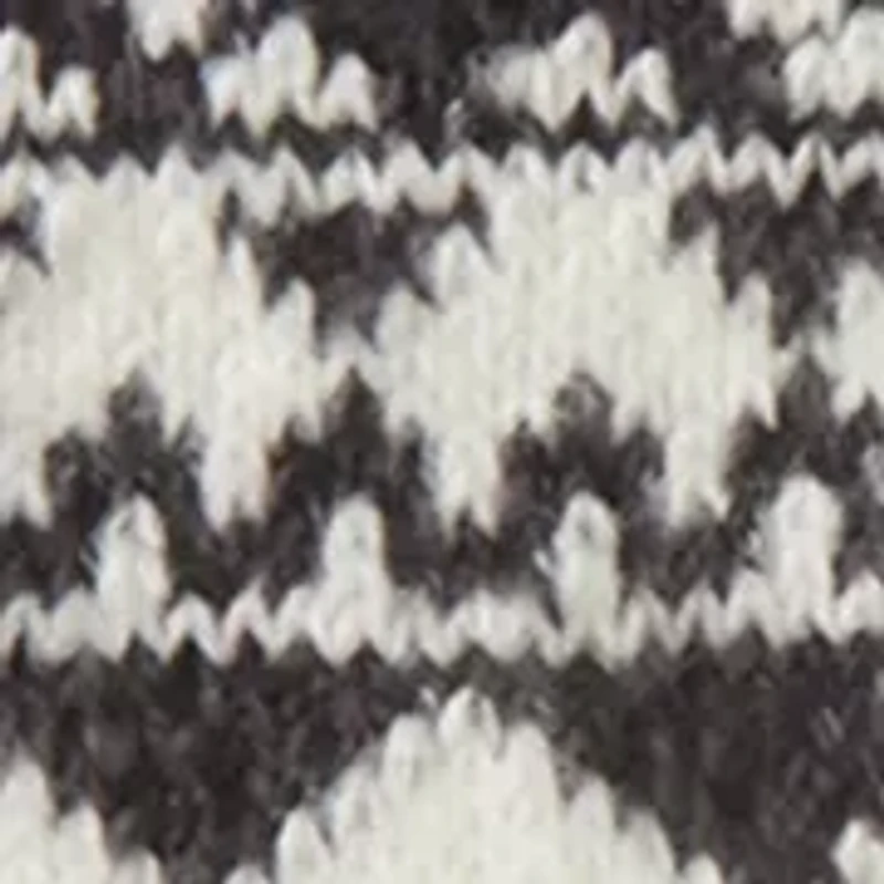 Two-Tone Boot Crew Socks with Scallop - 2-Pack