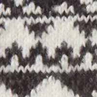 Two-Tone Boot Crew Socks with Scallop - 2-Pack