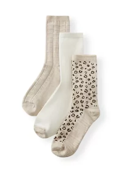 Women's Midweight Crew Socks Set