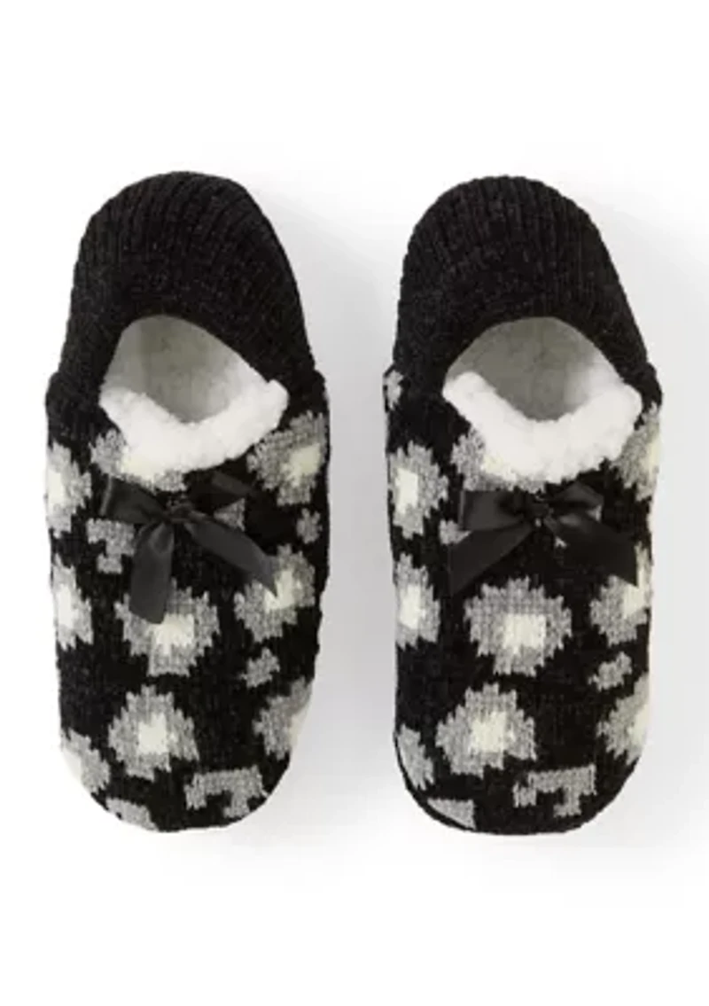 Faux Sherpa Lined Snug Socks