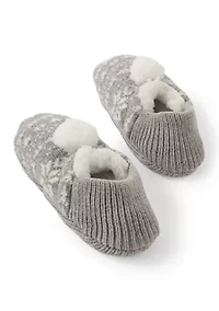 Faux Sherpa Lined Snug Socks