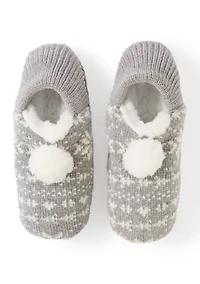 Faux Sherpa Lined Snug Socks
