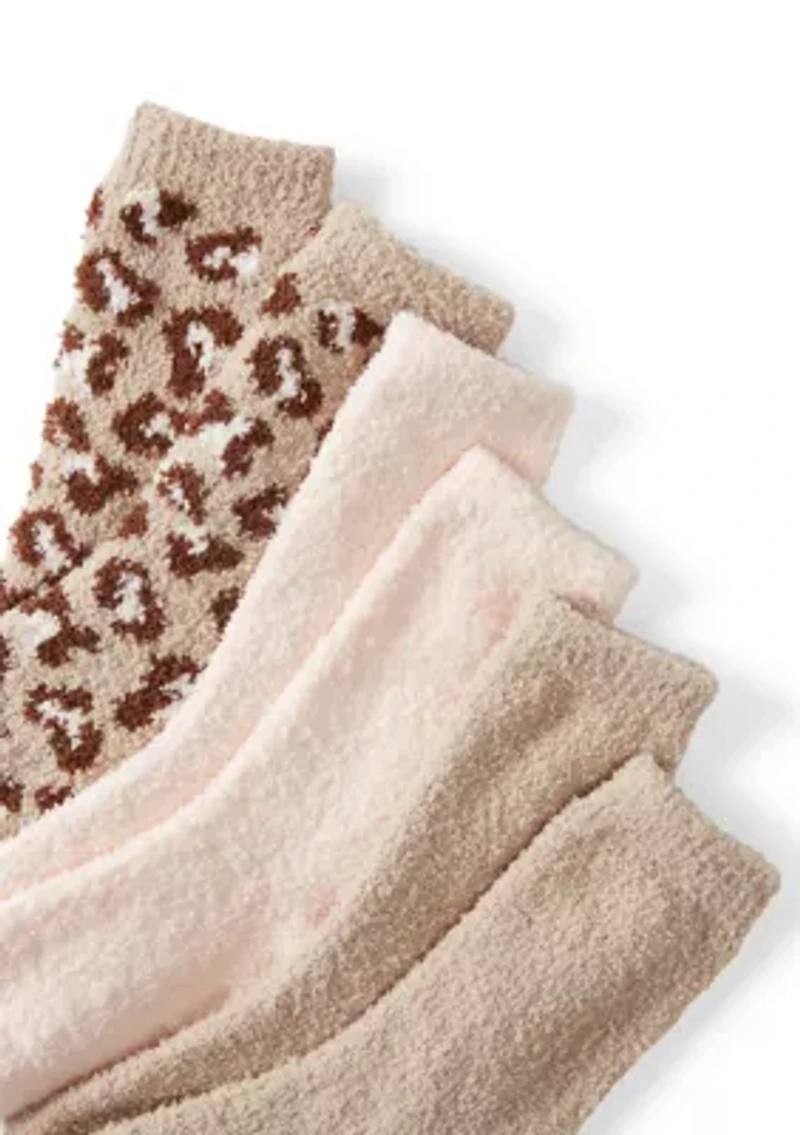 Women's Cozy Crew Socks - 3 Pack