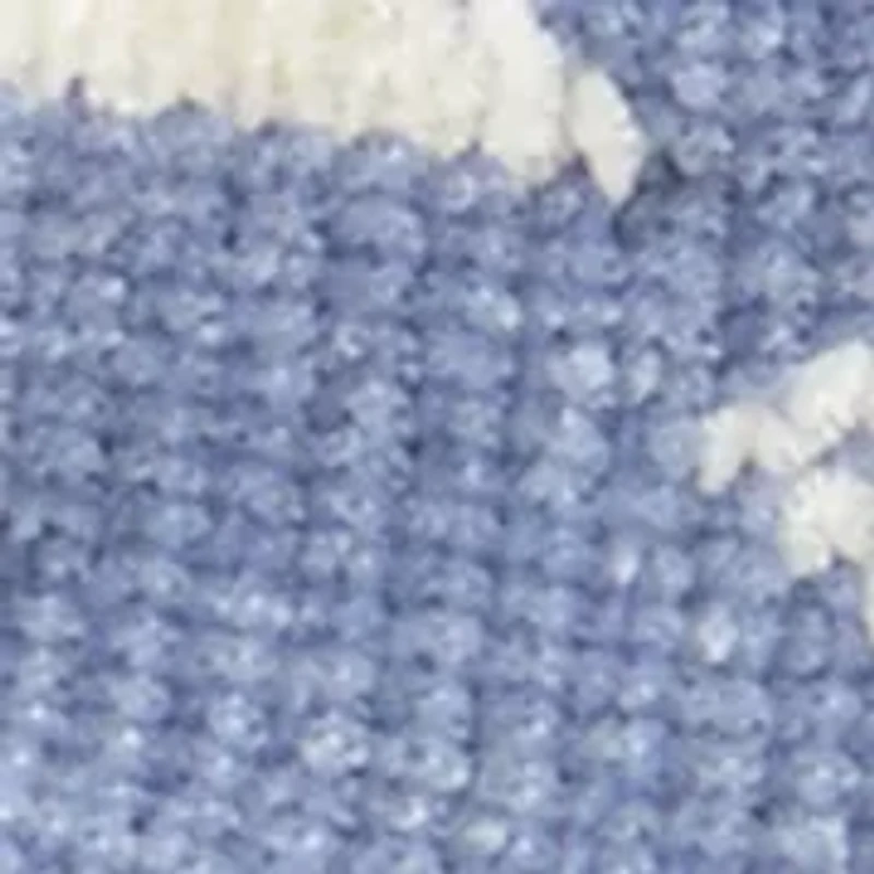 Women's Chenille Cozy Lined Snowflake Demi Crew Socks