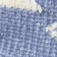 Women's Chenille Cozy Lined Snowflake Demi Crew Socks