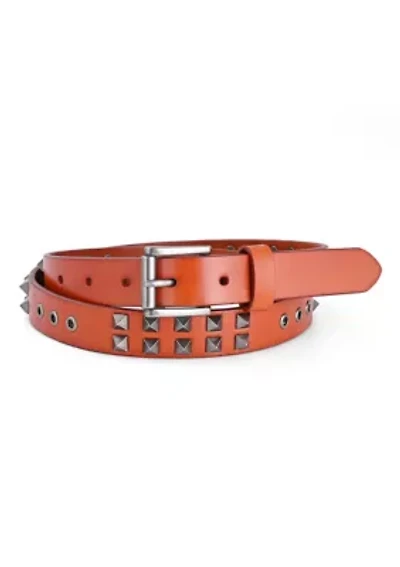 Stud Leather Belt
