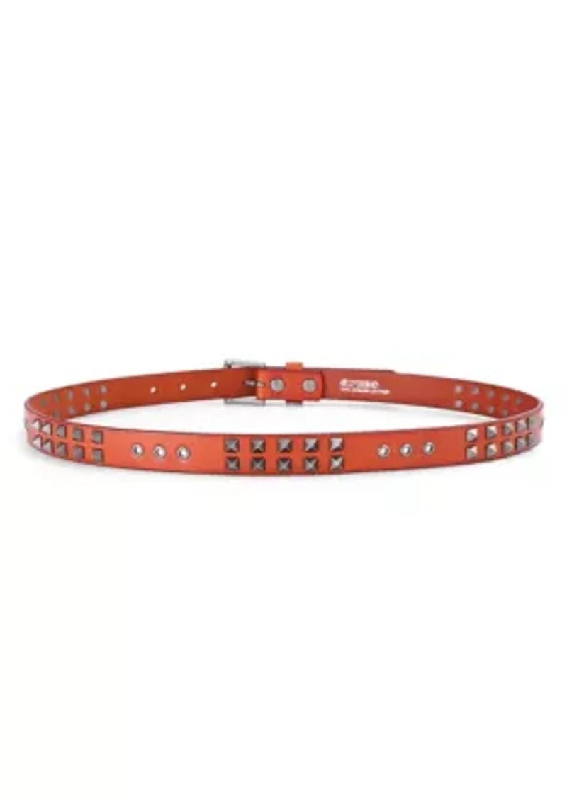 Stud Leather Belt