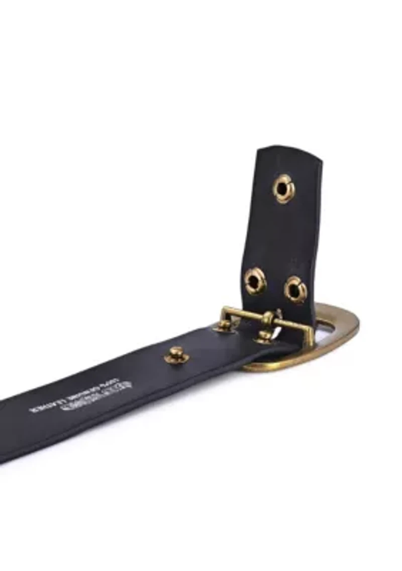 Blooming Crocus Leather Belt