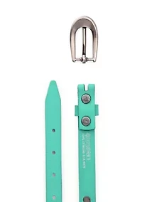 Rosa Flourish Leather Belt