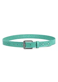 Daisy Blossom Leather Belt